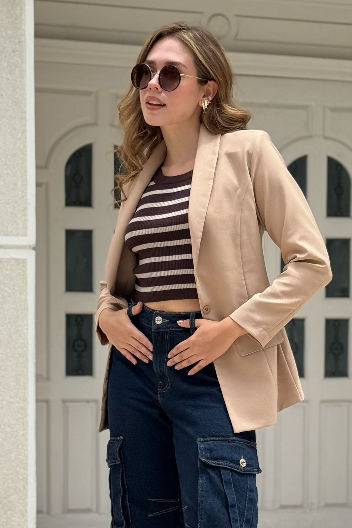 BLAZER CUELLO SMOKING