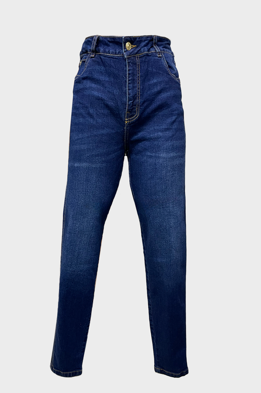 JEAN SKINNY TIRO MEDIO