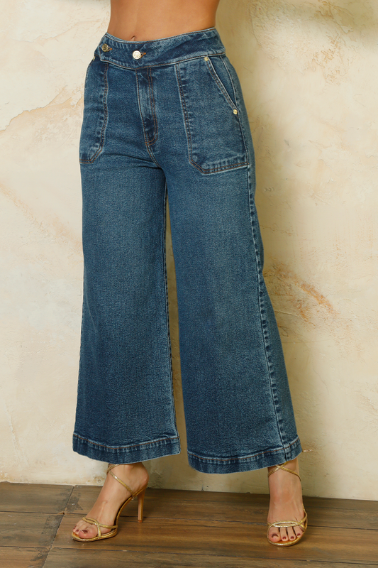 JEAN CULLOTE CON CORTE