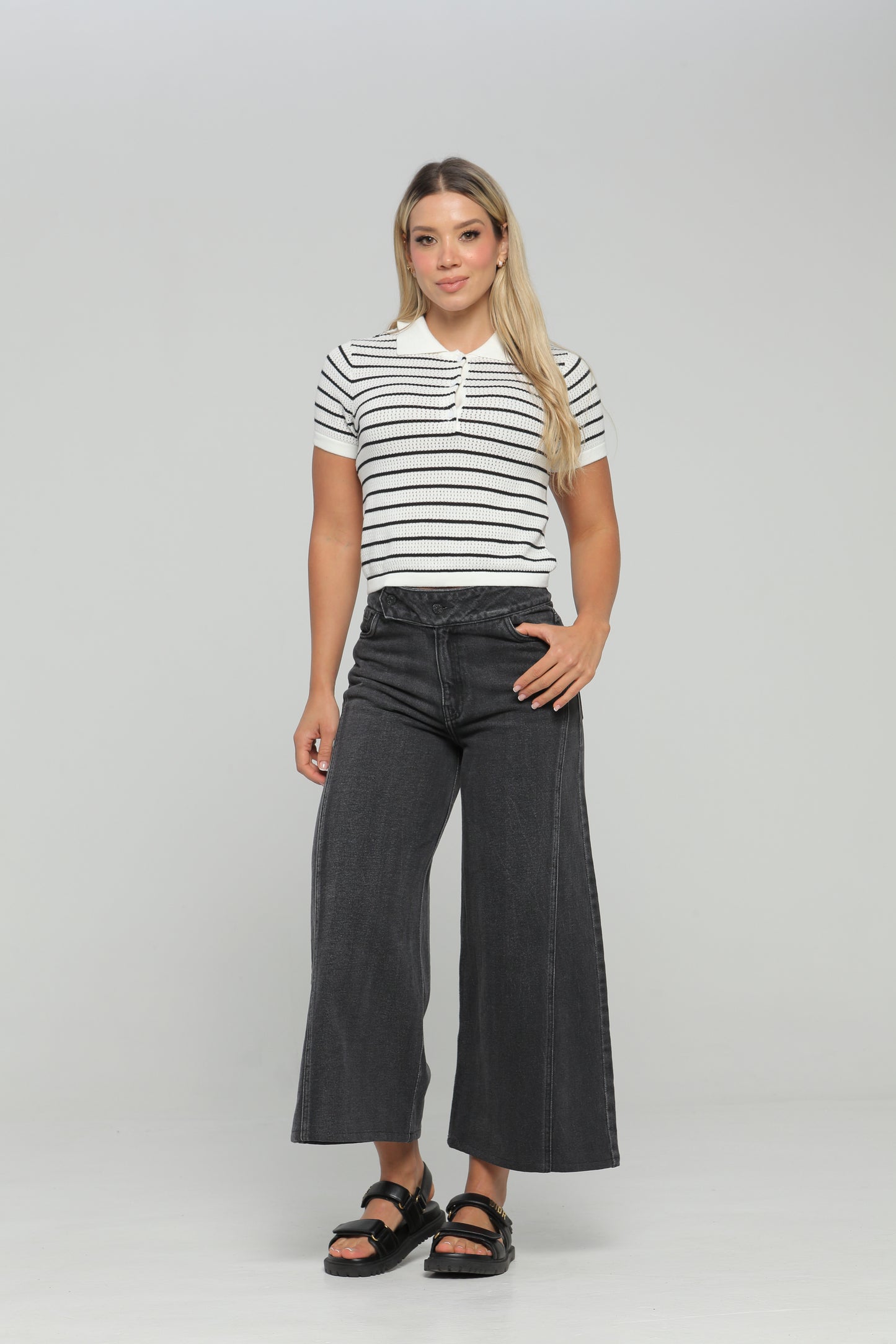 Jean Culotte Pretina Cruzada