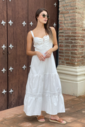 VESTIDO LARGO DE TIRAS