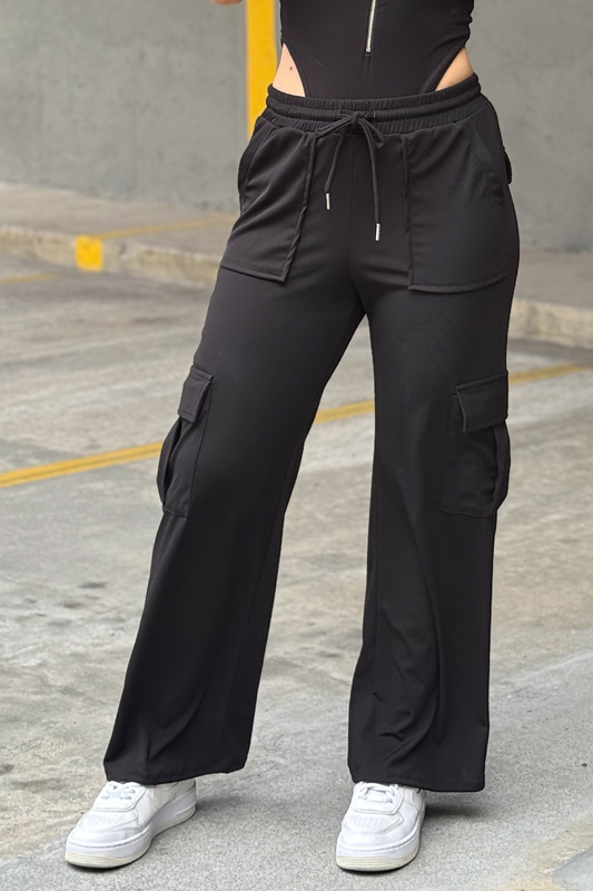 PANTALÓN PRETINA CON ELÁSTICO