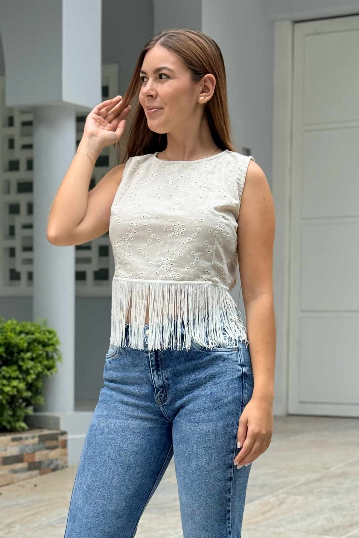 BLUSA SISA CON PINZAS