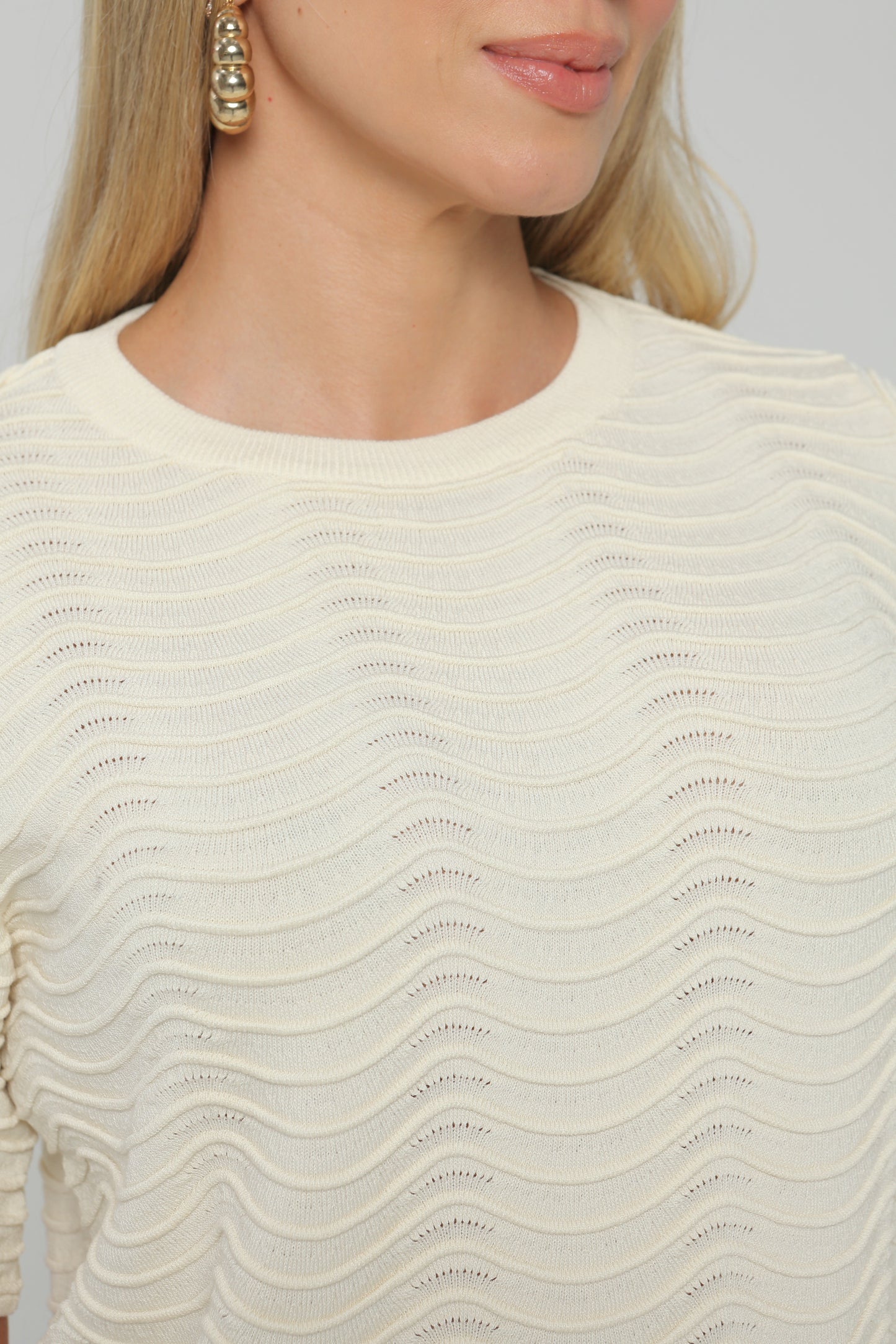 Blusa Manga Corta Con Grabado