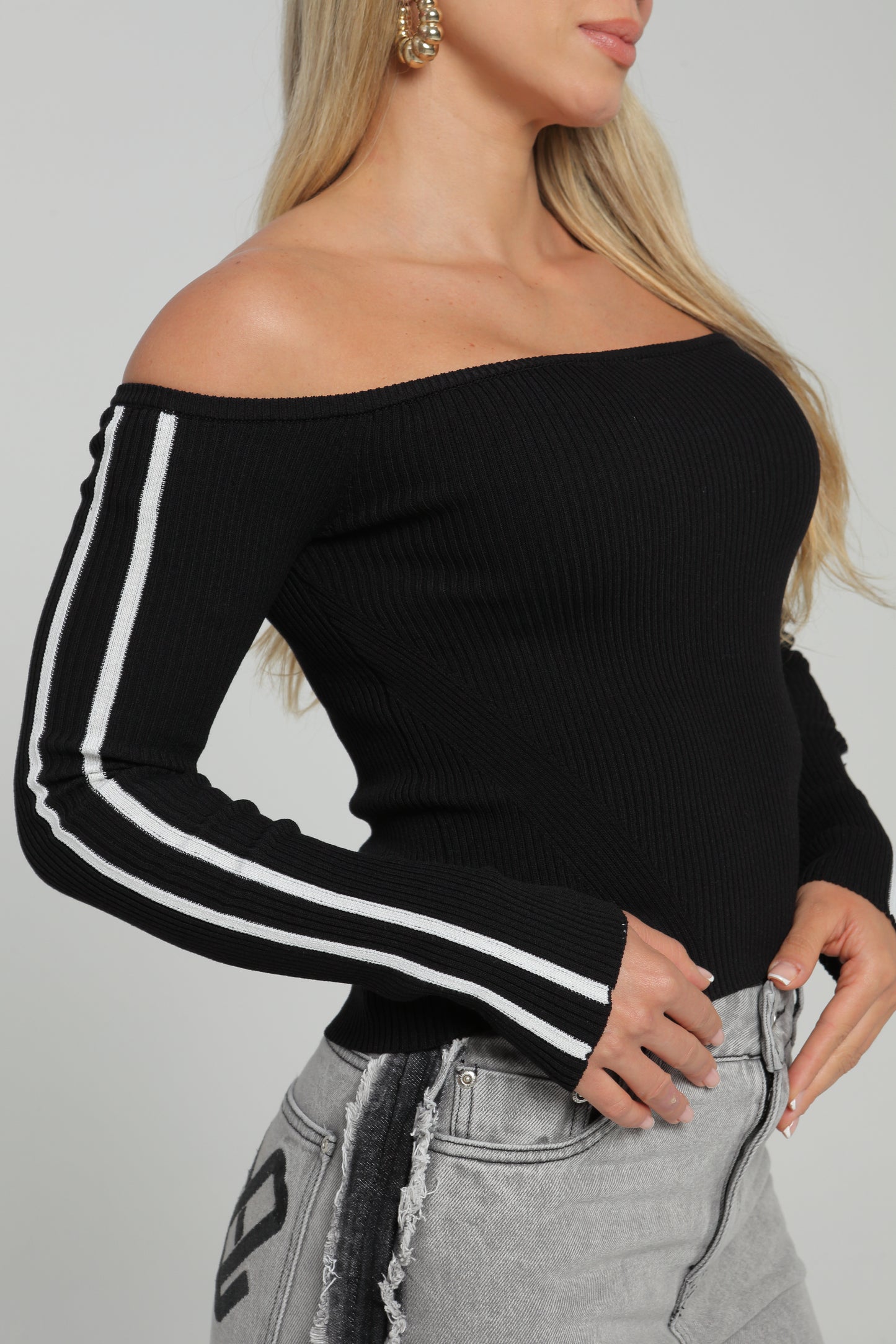 Blusa Bandeja Manga Larga