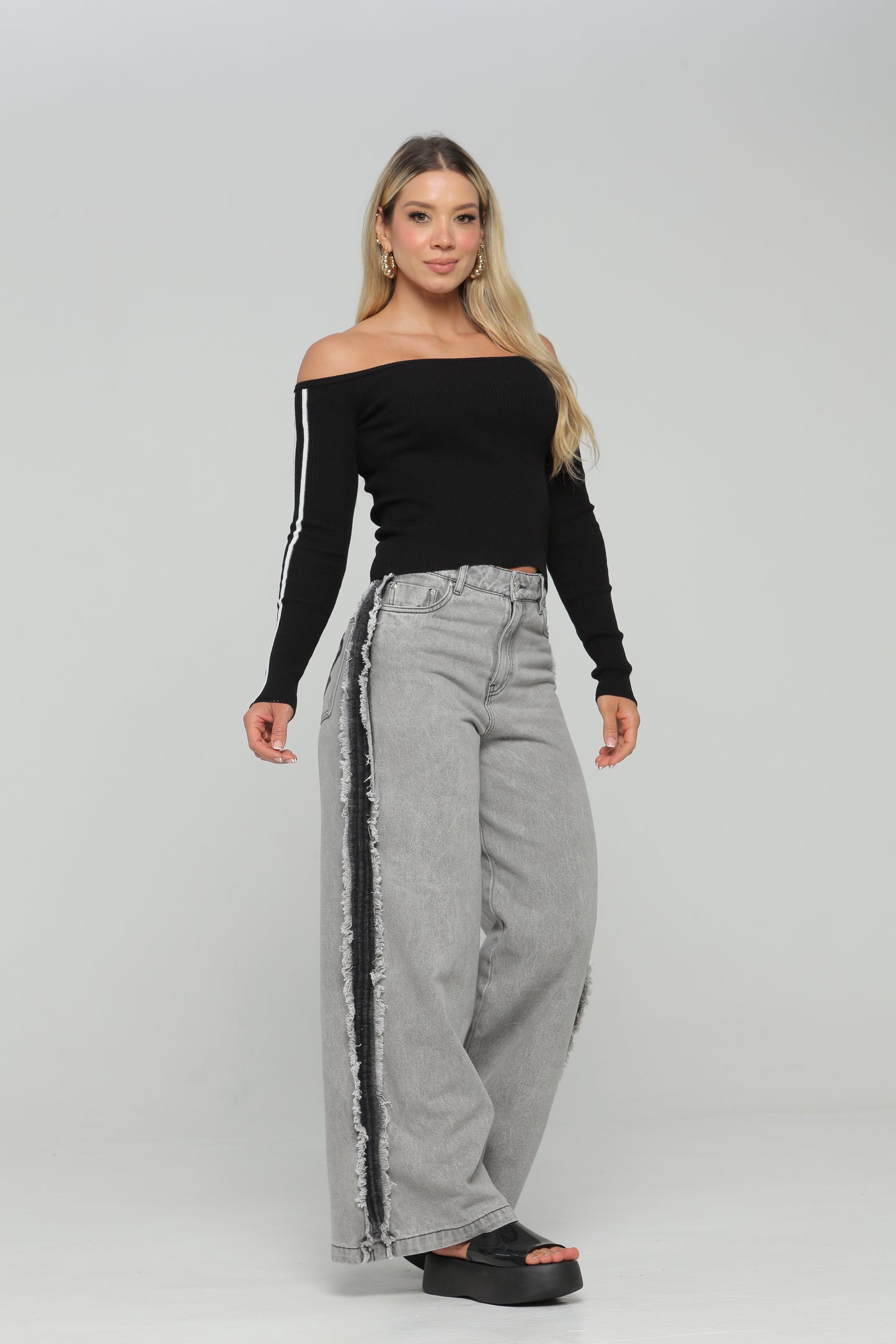 Blusa Bandeja Manga Larga
