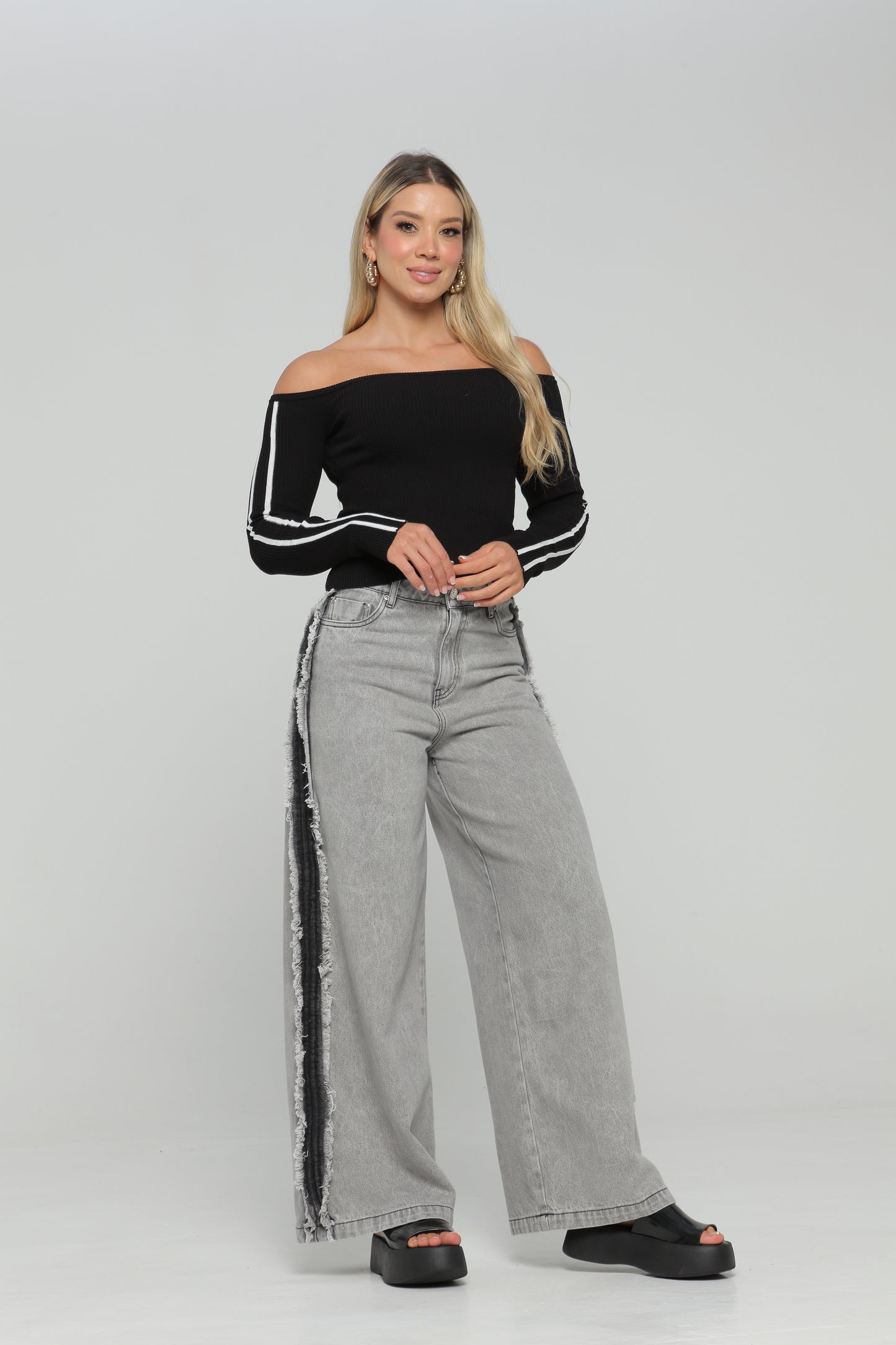 Blusa Bandeja Manga Larga