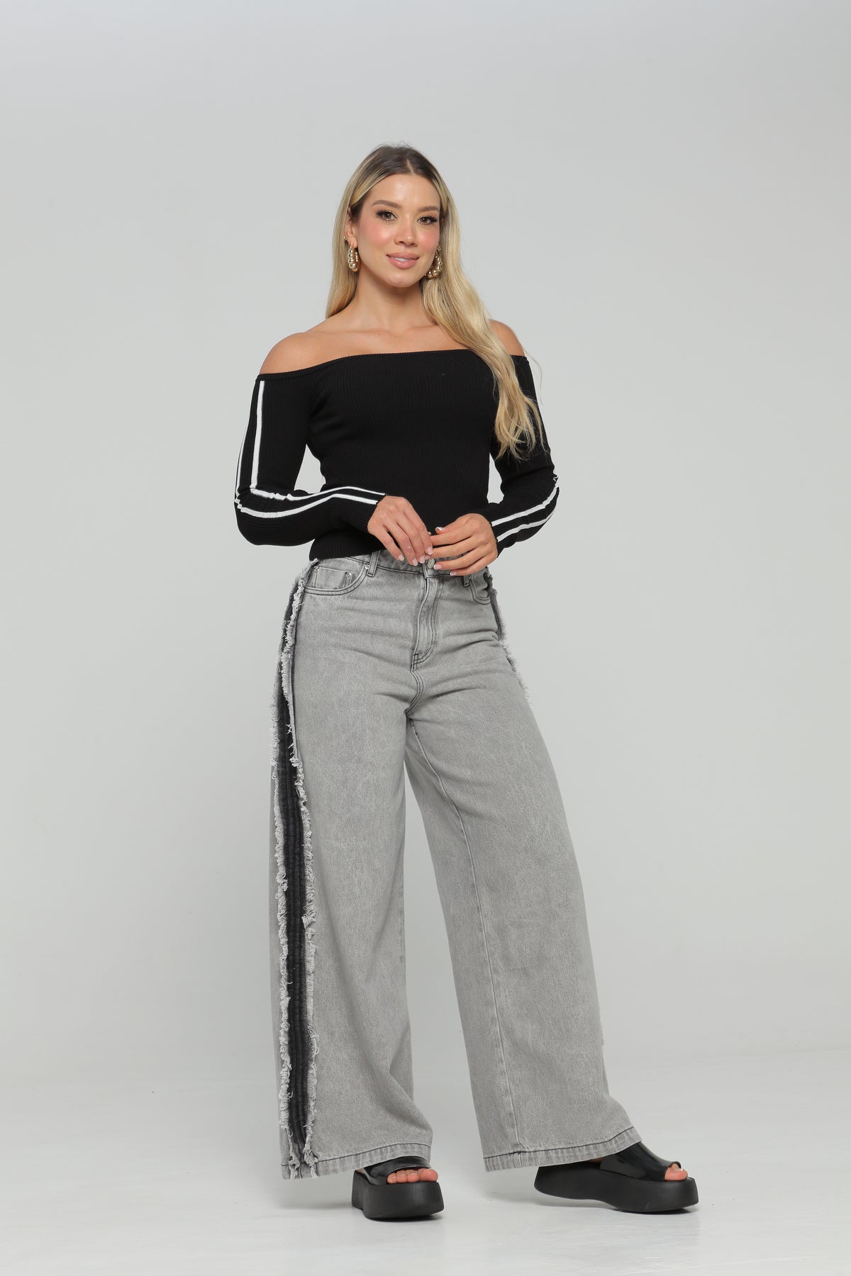 Blusa Bandeja Manga Larga