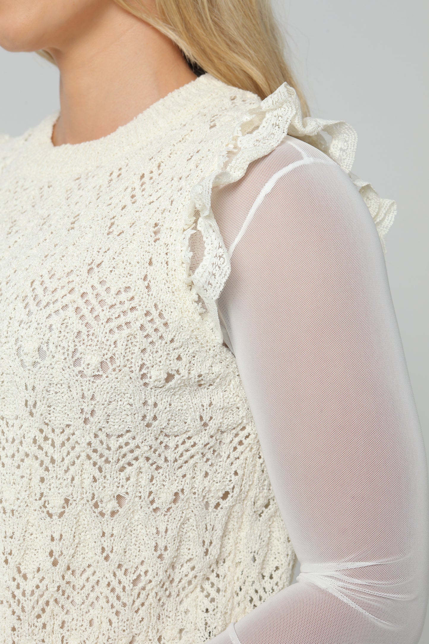 Blusa Sisa En Encaje