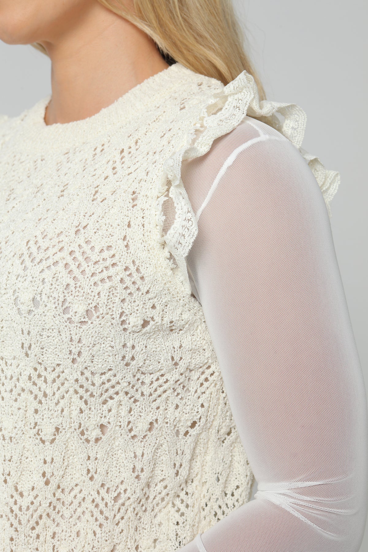 Blusa Sisa En Encaje