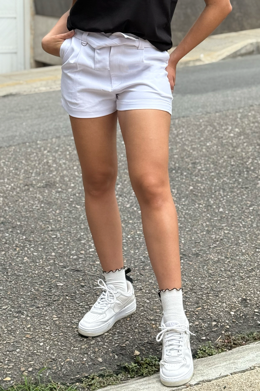 SHORT TIRO ALTO DE PRENSES