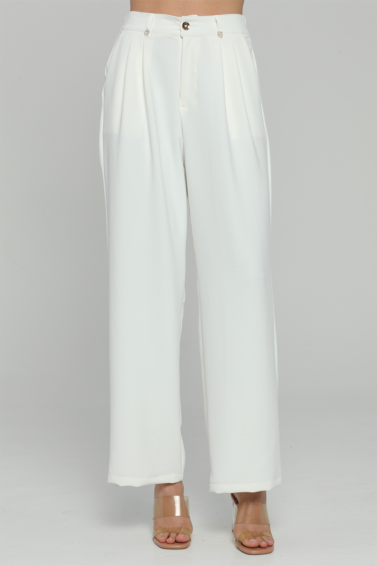 PANTALÓN PINZAS CON RIBETE