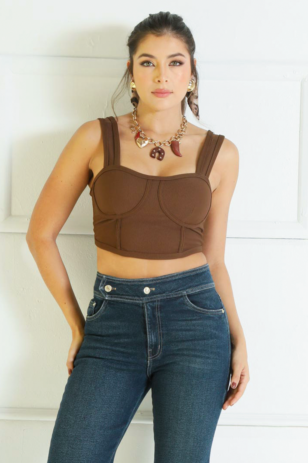 CROP TOP DE TIRAS