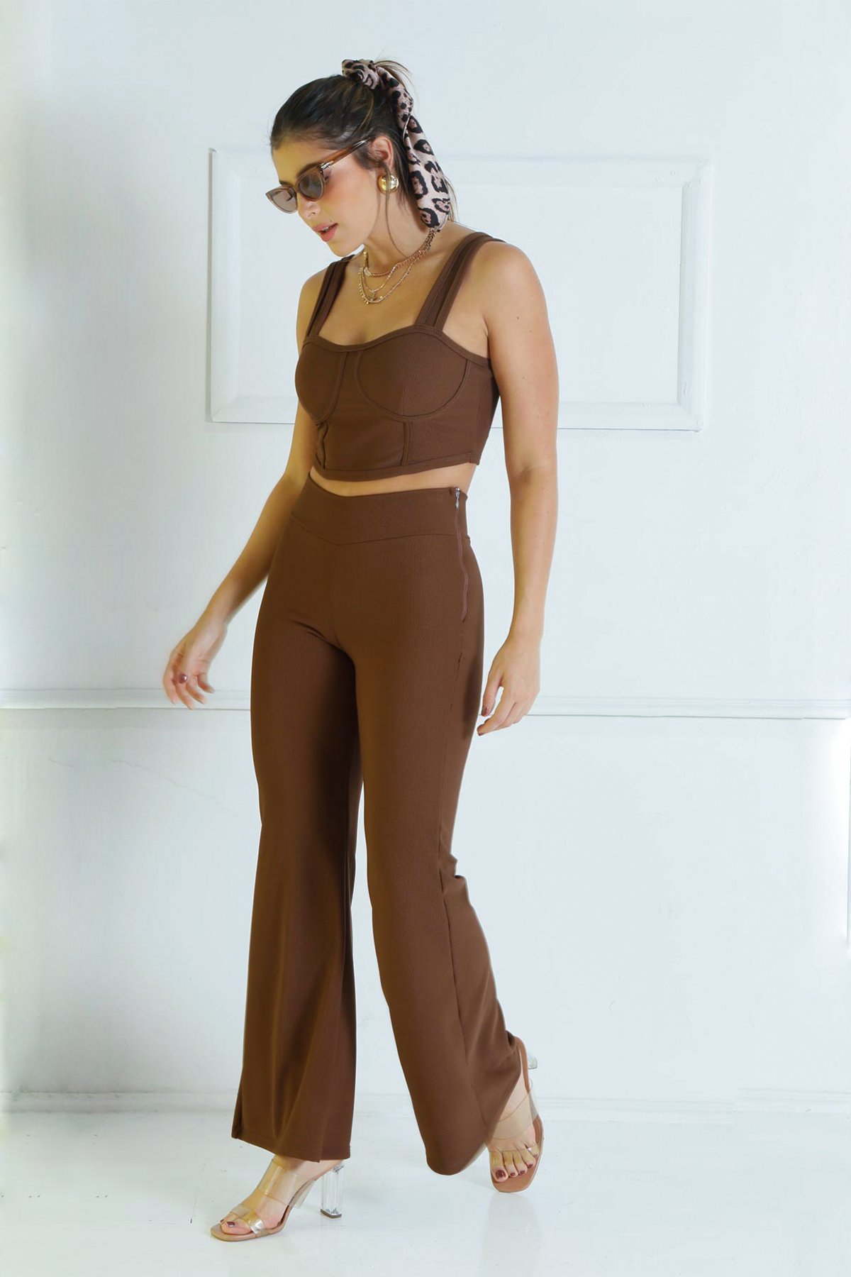 CROP TOP DE TIRAS
