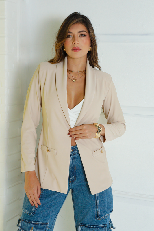 BLAZER MANGA LARGA