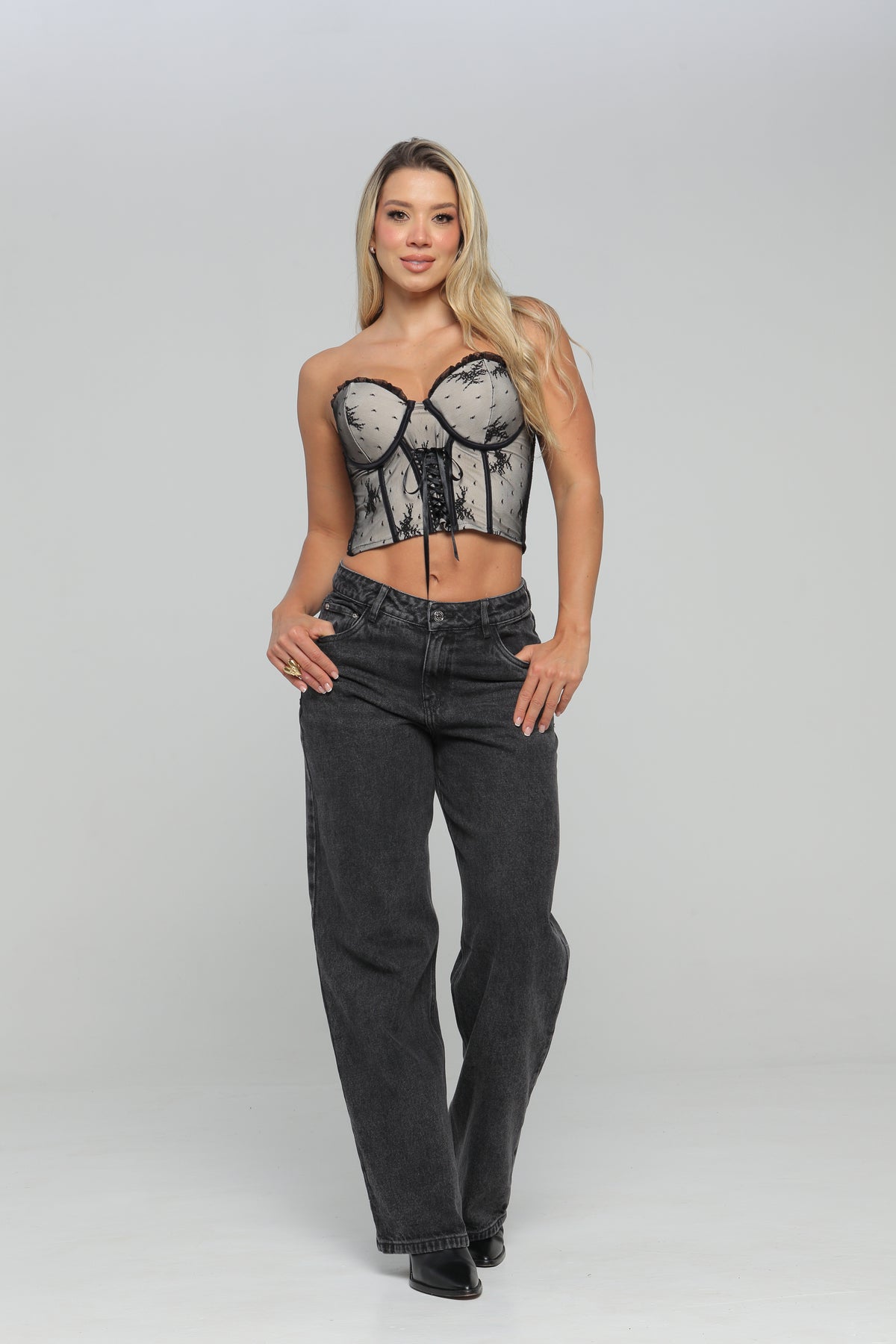 Crop Top de Copas