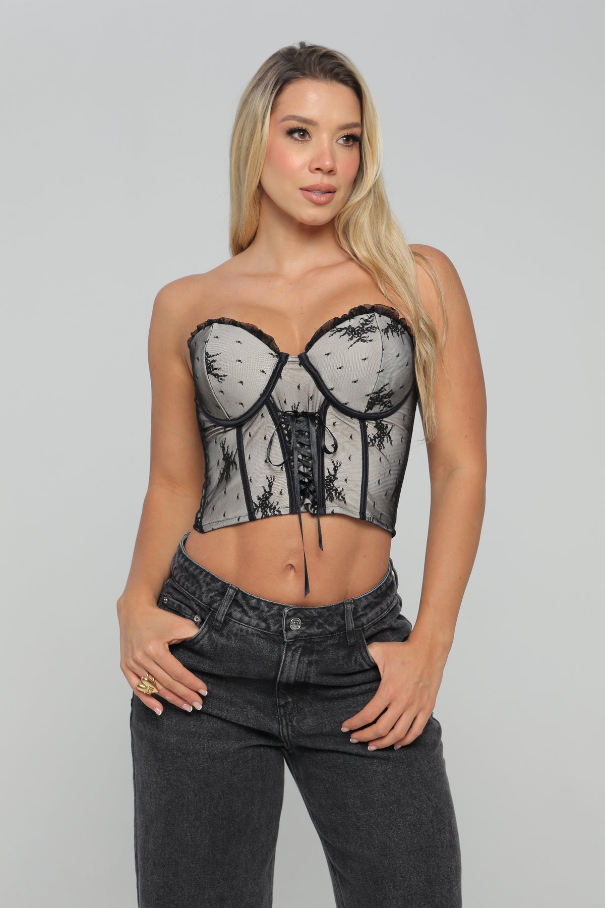Crop Top de Copas