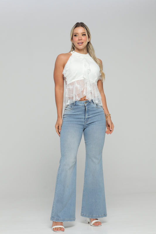 Blusa Sisa Cuello Halter