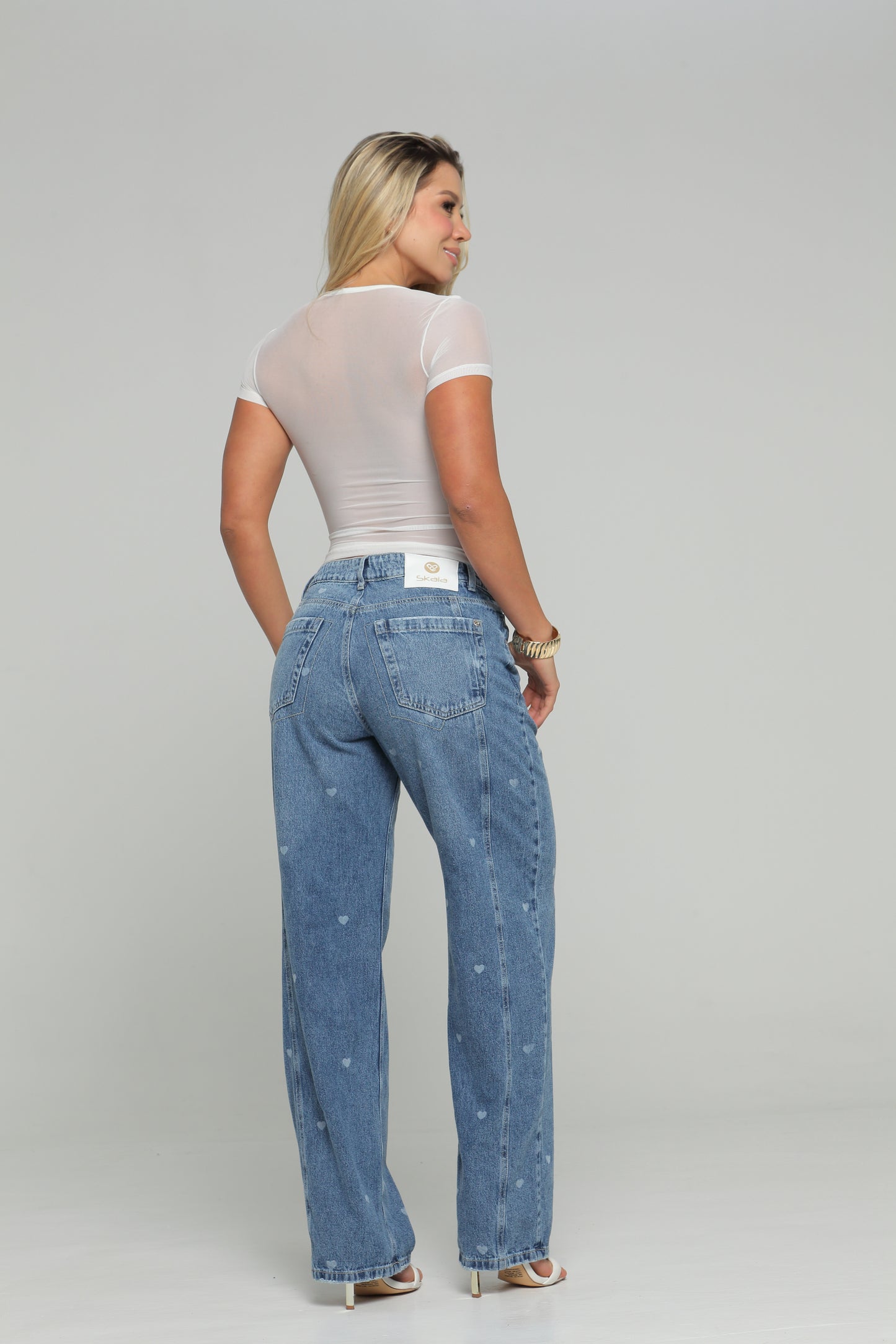 Blusa Manga Corta con Mallatex en Espalda