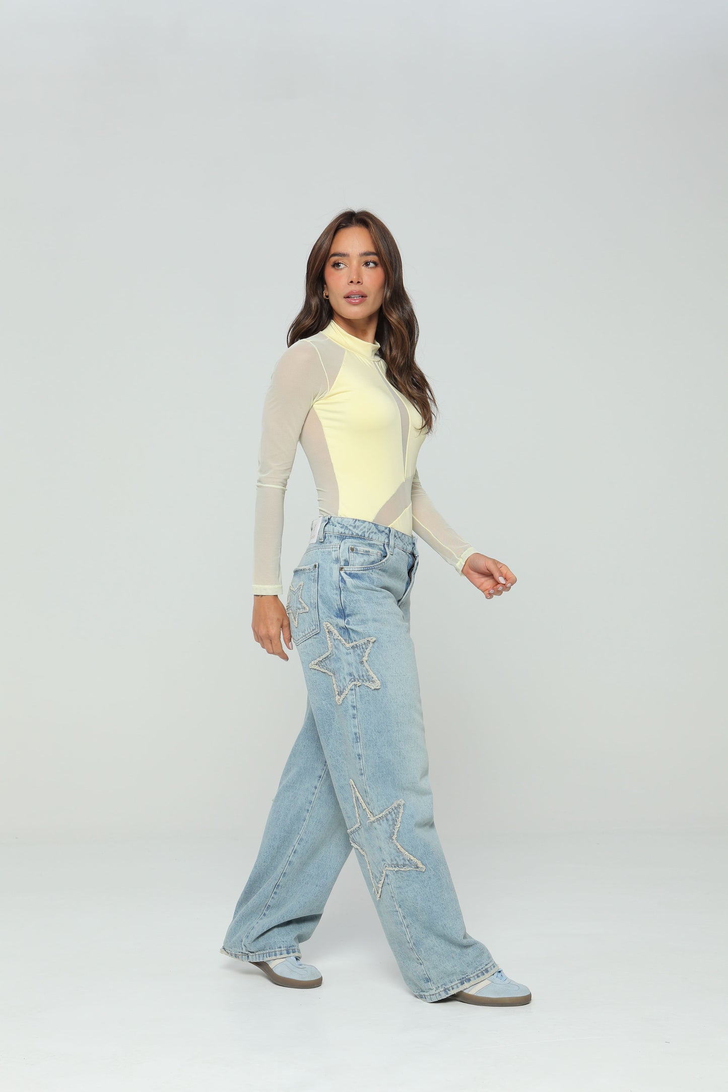 Body con transparencia en frente y espalda