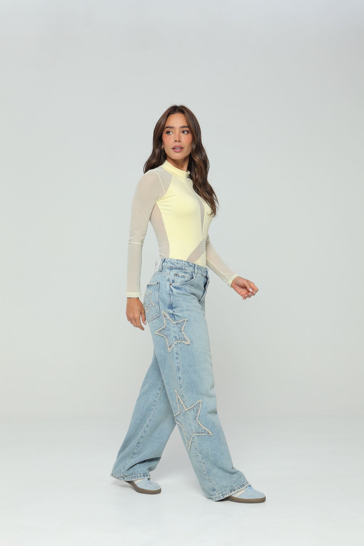Body con transparencia en frente y espalda