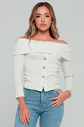 BLUSA MANGA LARGA